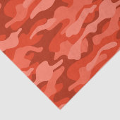 Oranje Frisdrank Eenkleurige Camouflage Tissuepapier (Detail)