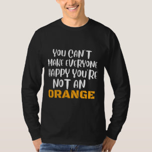Oranje fruit Cat Dog Wine Drink games T-shirt
