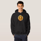 Oranje fruit hoodie (Voorkant volledig)