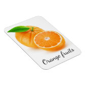 Oranje fruit magneet (Rechterzijde)