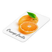 Oranje fruit magneet (Linkerzijde)