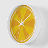 Oranje fruit Slice Pop Art Minimalist Kitchen Food (Hoek)