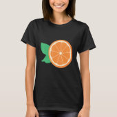 Oranje fruit t-shirt (Voorkant)