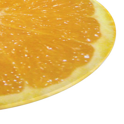 Oranje fruit, vers slice snijplank (Hoek)
