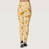Oranje fruitigheid leggings (Achterkant)