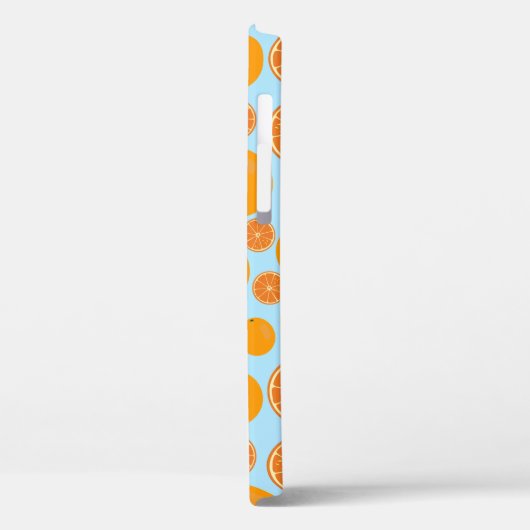 Oranje fruitpatroon Case-Mate iPhone case (Achterkant / Links)