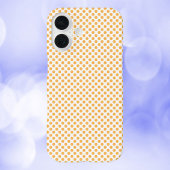 Oranje fruitvoedingspatroon Case-Mate iPhone case