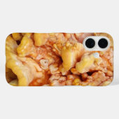 Oranje Fungus Case-Mate iPhone Case (Achterkant (horizontaal))