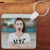 Oranje Funky Class Year Sleutelhanger (Achterkant)