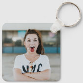 Oranje Funky Class Year Sleutelhanger (Achterkant)