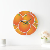 Oranje Funky Grote Klok (Huis)