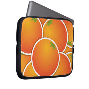 Oranje Funky Laptop Sleeve