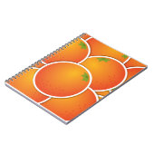 Oranje Funky Notitieboek (Linkerzijde)