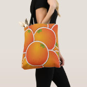 Oranje Funky Tote Bag (Dichtbij)