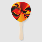 Oranje Fury Fractal Handwaaier (Voorkant)