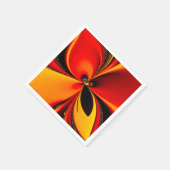 Oranje Fury Fractal Servet (Hoek)