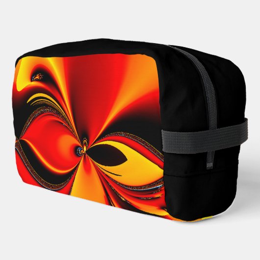 Oranje Fury Fractal Toilettasje (Linkerhoek)