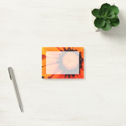 Oranje Gazania Post-it® Notes (Kantoor)