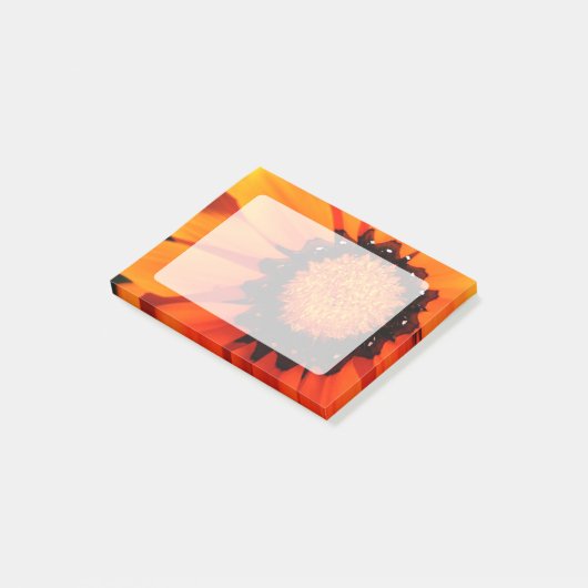 Oranje Gazania Post-it® Notes (Schuin)