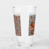 Oranje Gecko Glass Tumbler (Links)