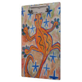 Oranje Gecko Klembord (Links)