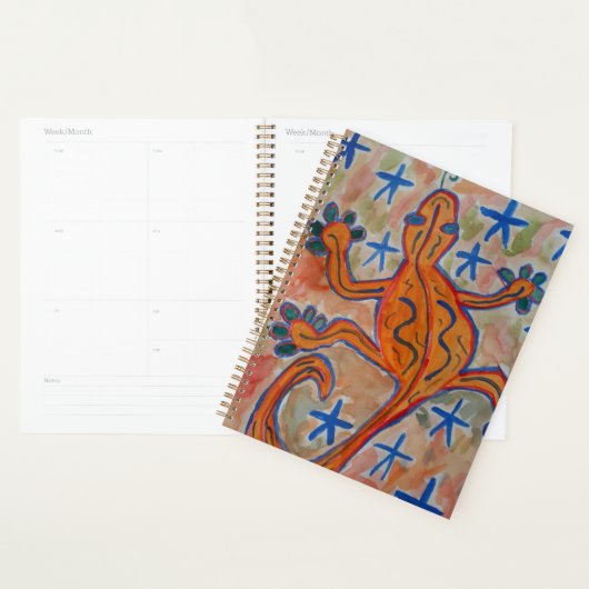 Oranje Gecko Planner (Display)