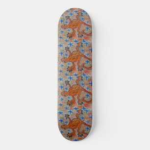 Oranje Gecko Skateboard