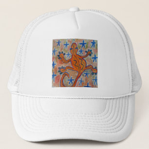 Oranje Gecko Trucker Pet