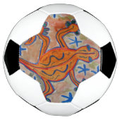 Oranje Gecko Voetbal (Gedraaid)