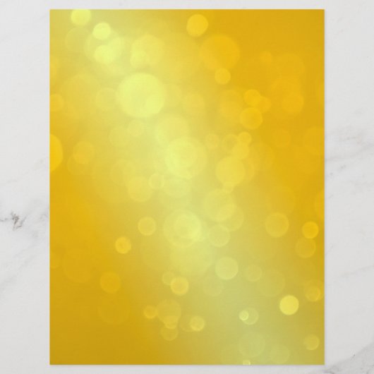 Oranje Geel Bokeh Jeugd Fellowship Church Flyer (Achterkant)