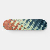 Oranje geel COOL-patroon Persoonlijk Skateboard (Horizontaal)