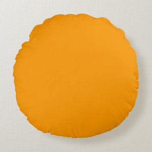 oranje geel  effen effenkleurige kussen