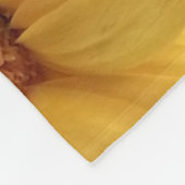 Oranje Geel Gerbera Daisy Flowers Love Blanket Fleece Deken (Hoek)