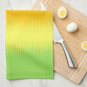 Oranje Geel Groen Combo Theedoek (Quarter Fold)