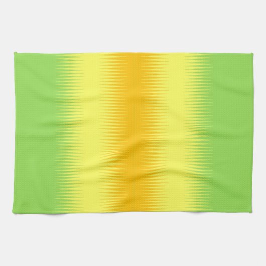 Oranje Geel Groen Combo Theedoek (Horizontaal)