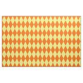 Oranje Geel Harlekijn Geruit Ontwerp Stof (Fat Quarter)