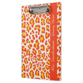 Oranje geel kleurenklembord klembord (Links)