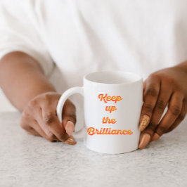 Oranje Geel Lettertype Ontwerp met Motiverend Beri Mok