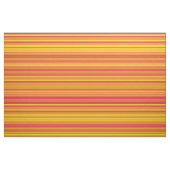 Oranje Geel Rode Strepen Stof (Fat Quarter)
