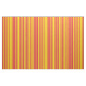 Oranje Geel Rode Strepen Stof (Fat Quarter)