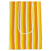 ORANJE GEEL WITTE STREPEN & SCHATTIGE SINAASAPPELS MEDIUM CADEAUZAKJE (Achterkant)