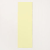 Oranje-geel yogapose met aangepaste naam yogamat (Achterkant)