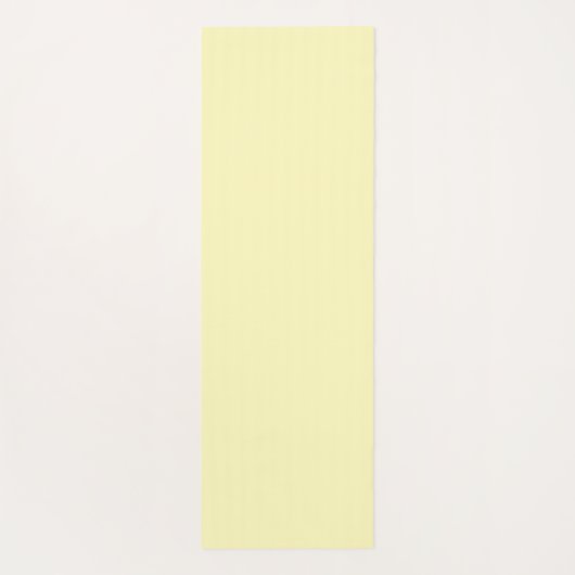 Oranje-geel yogapose met aangepaste naam yogamat (Achterkant)