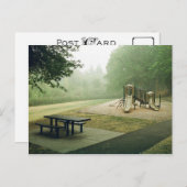 Oranje gekleurde hemel - Briefkaart (Voorkant / Achterkant)