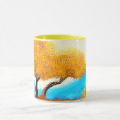 "Oranje gekleurde Natuur" Kutfoto. Bestel nu Mok (Midden)