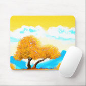 "Oranje gekleurde Natuur" Kutfoto. Bestel nu Muismat (Met muis)