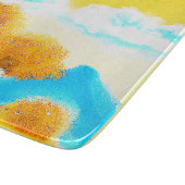 "Oranje gekleurde Natuur" Kutfoto. Bestel nu Snijplank (Hoek)