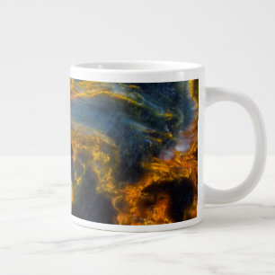Oranje gelakte Pietersiet Grote Koffiekop