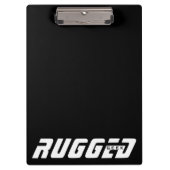 oranje gele blauwe honing Rugged Geek Comics Klembord (Voorkant)