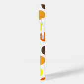 Oranje, gele, bruine, blauwe Stippen Case-Mate iPhone Case (Achterkant / Links)